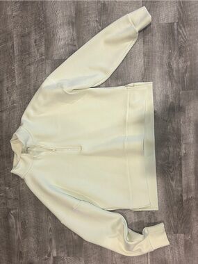 CALIA by Carrie Underwood Ivory Half-Zip Pullover Sweatshirt